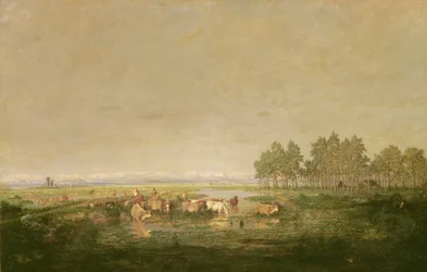 Moerasland in Les Landes, ca. 1853